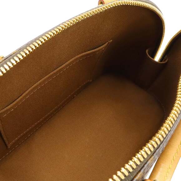 LOUIS VUITTON Authentic Brown Monogram Alma BB Shoulder Bag - Picture 7 of 9